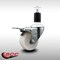 Service Caster 3'' SS Nylon Swivel 1-1/2'' Expand Stem Caster Total Lock Brake SCC-SSEXTTL20S314-NYS-112 - alternate 4